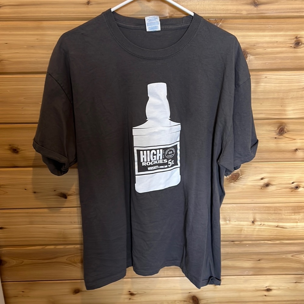 Copper Mountain Whiskey Bar T- Shirt- XL